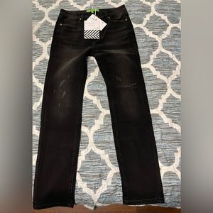 NWT. Free People Sandrine Rose New Size 27 pants Color Black